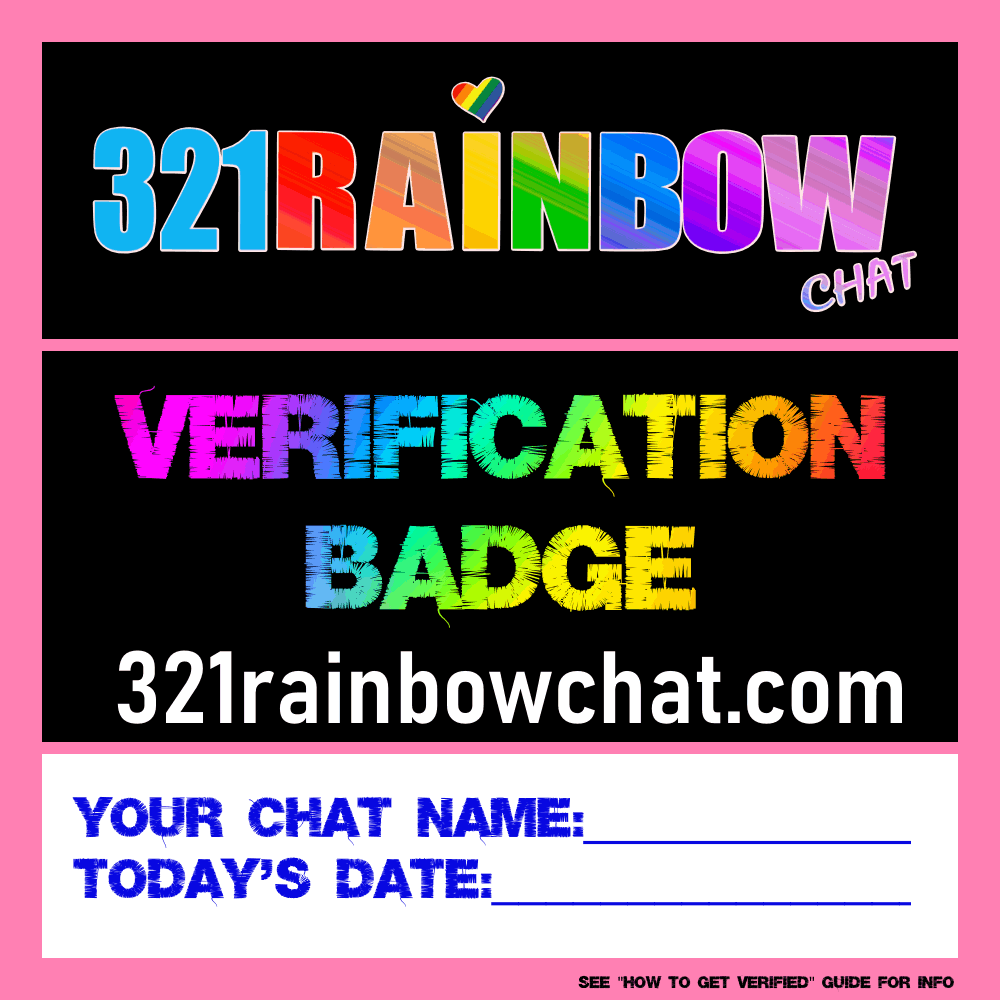 321rainbow badge